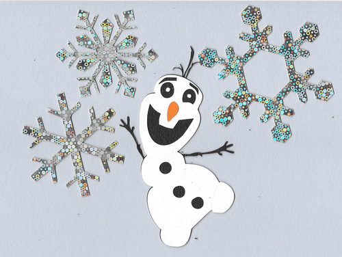 Olaf with Snowflakes | Frozen