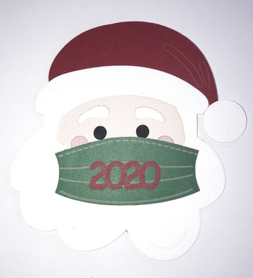 Santa with Mask | Christmas