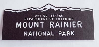 Image Mount Rainier Sign